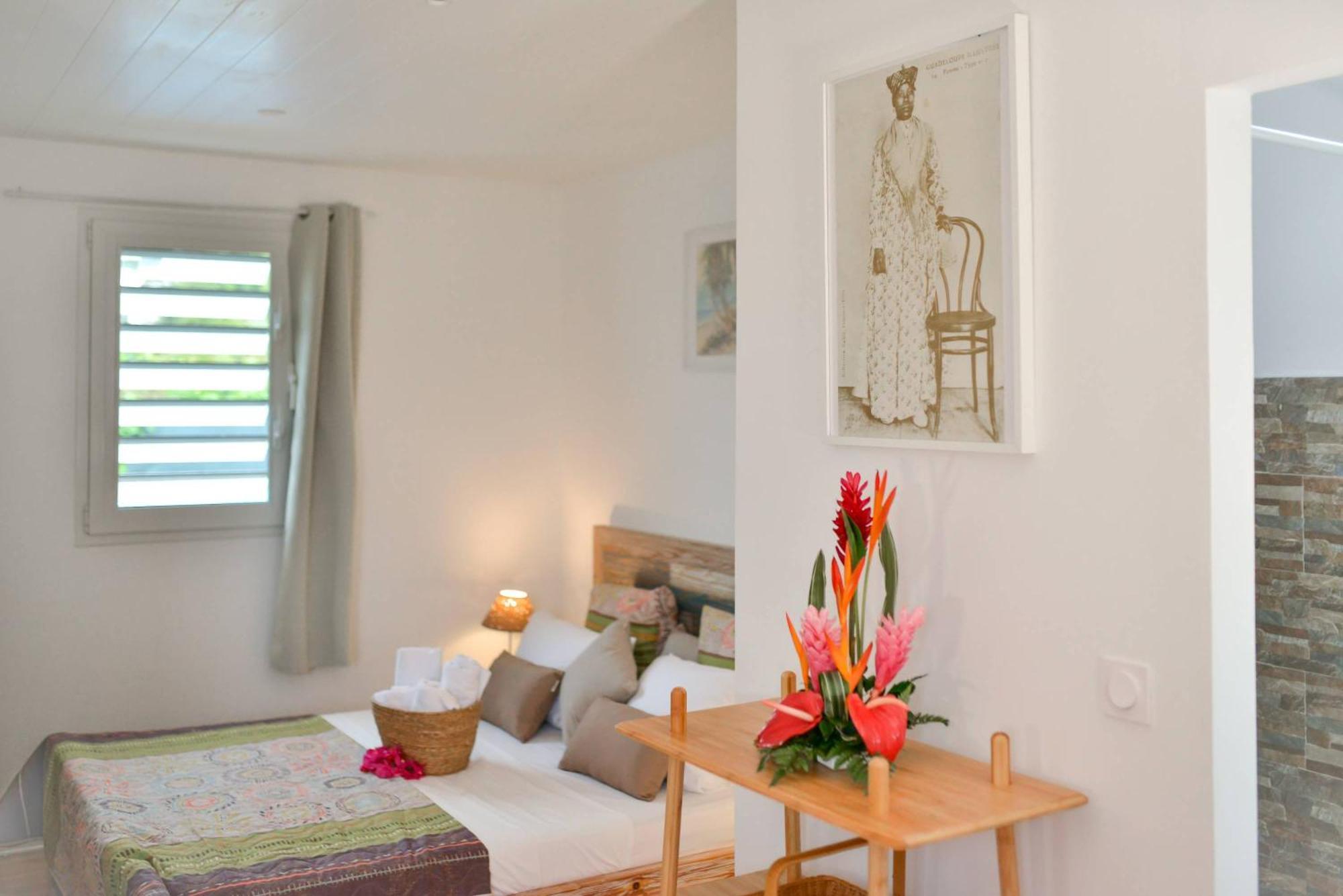 Les Jardins De Chantilly -Bungalows 4 Etoiles Avec Jardins Et Piscines Privees Baie-Mahault Phòng bức ảnh